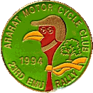 Emu motorcycle rally badge from Jean-Francois Helias