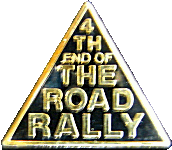 End Of The Road motorcycle rally badge from Jean-Francois Helias