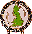 End To End motorcycle rally badge from Jean-Francois Helias