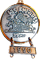Enfoires motorcycle rally badge from Jean-Francois Helias
