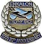 Enkalon Trophy Race motorcycle race badge from Jean-Francois Helias