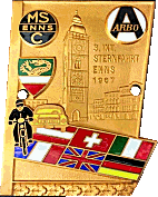 Enns motorcycle rally badge from Jean-Francois Helias