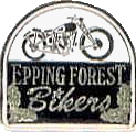 Epping Forest motorcycle rally badge from Jan Heiland