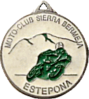 Estepona motorcycle rally badge from Jean-Francois Helias