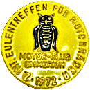 Eulen motorcycle rally badge from Jean-Francois Helias