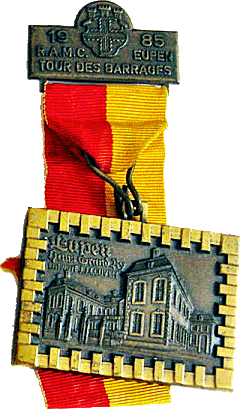 Eupen motorcycle rally badge from Jean-Francois Helias