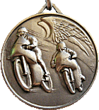 Ex motorcycle rally badge from Jean-Francois Helias