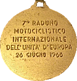 Fagnani Legnano motorcycle rally badge from Jean-Francois Helias