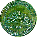Falisolle motorcycle rally badge from Jean-Francois Helias