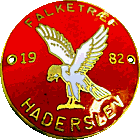 Falke motorcycle rally badge from Jean-Francois Helias
