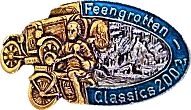 Feengrotten Classics motorcycle rally badge from Jean-Francois Helias