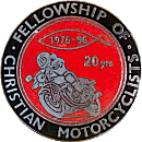 Fellowship of Christian Motorcyclists motorcycle club badge from Jean-Francois Helias
