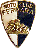 Ferrara motorcycle club badge from Jean-Francois Helias