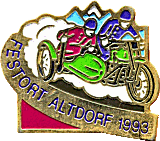 Festort Altdorf motorcycle rally badge from Jean-Francois Helias