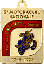 Fidenza motorcycle rally badge from Jean-Francois Helias