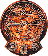 FIM Rallye motorcycle rally badge from Jean-Francois Helias
