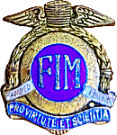 FIM motorcycle fed badge from Jean-Francois Helias
