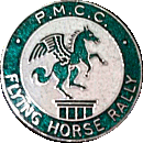 Flying Horse motorcycle rally badge from Tony Graves