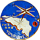 FMB Tourisme motorcycle rally badge from Jean-Francois Helias