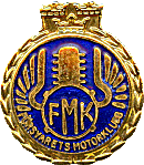 Forsvarets MK motorcycle club badge from Jean-Francois Helias
