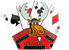 Four Aces Moose motorcycle run badge from Jean-Francois Helias