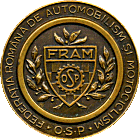 FRAM (Romania) motorcycle fed badge from Jean-Francois Helias
