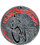Francorchamps GP motorcycle race badge from Jean-Francois Helias