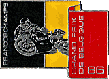 Francorchamps GP motorcycle race badge from Jean-Francois Helias