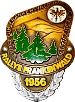 Frankenwald motorcycle rally badge from Jean-Francois Helias