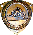Freiburg Haslach motorcycle rally badge from Jean-Francois Helias