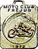 Frejus motorcycle rally badge from Jean-Francois Helias