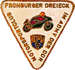 Frohburger Dreieck motorcycle club badge from Jean-Francois Helias
