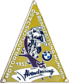 Fuchsjagd Munchen motorcycle rally badge from Jean-Francois Helias