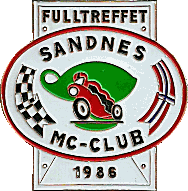 Full motorcycle rally badge from Hans Veenendaal
