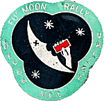 Fu Moon motorcycle rally badge from Jean-Francois Helias