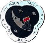 Fu Moon motorcycle rally badge from Allan Wilson