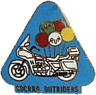 Outriders motorcycle run badge from Jean-Francois Helias