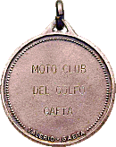 Gaeta motorcycle rally badge from Jean-Francois Helias
