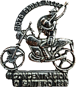Gaiteiro motorcycle rally badge from Jean-Francois Helias