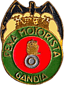 Gandia motorcycle club badge from Jean-Francois Helias