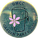 Garden Party motorcycle rally badge from Dave Cooper