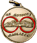 Garlasco motorcycle rally badge from Jean-Francois Helias