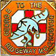 George To The Dragon motorcycle rally badge from Jean-Francois Helias