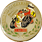 German GP motorcycle race badge from Jean-Francois Helias