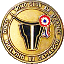 Gold Wing Camargue motorcycle rally badge from Jean-Francois Helias