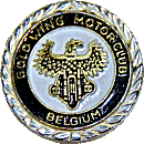 Gold Wing MC Belgium motorcycle club badge from Jean-Francois Helias