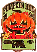 Gold Wing TA Pumpkin Ride motorcycle run badge from Jean-Francois Helias
