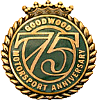 Goodwood motorcycle race badge from Jean-Francois Helias