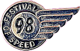 Goodwood Festival of Speed motorcycle show badge from Jean-Francois Helias