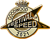 Goodwood Festival of Speed motorcycle show badge from Jean-Francois Helias